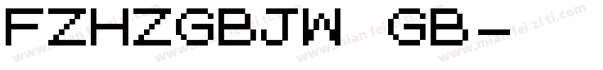 FZHZGBJW GB字体转换